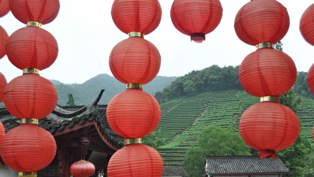 Chinese hanging lanterns
